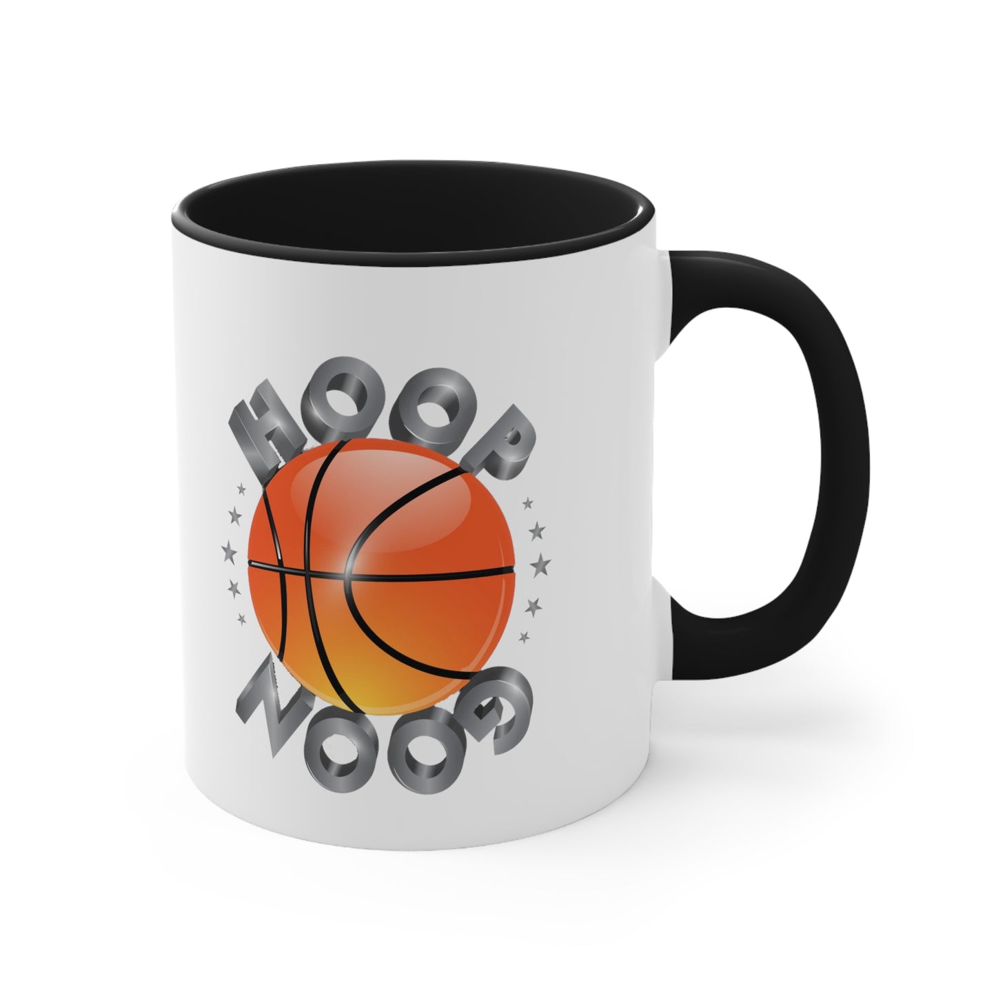 HoopGoon Accent Coffee Mug, 11oz