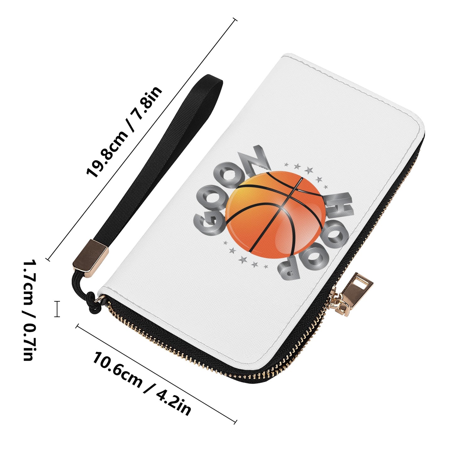 HoopGoon  womens Casual Clutch Wallet