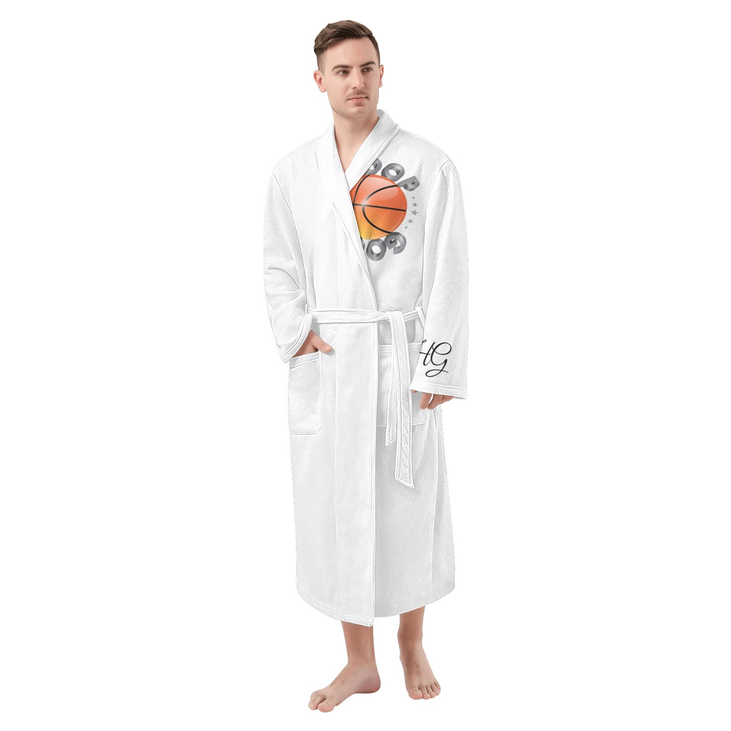 HoopGoon Mens Bathrobe