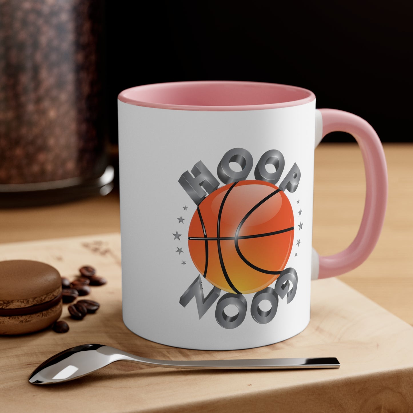 HoopGoon Accent Coffee Mug, 11oz