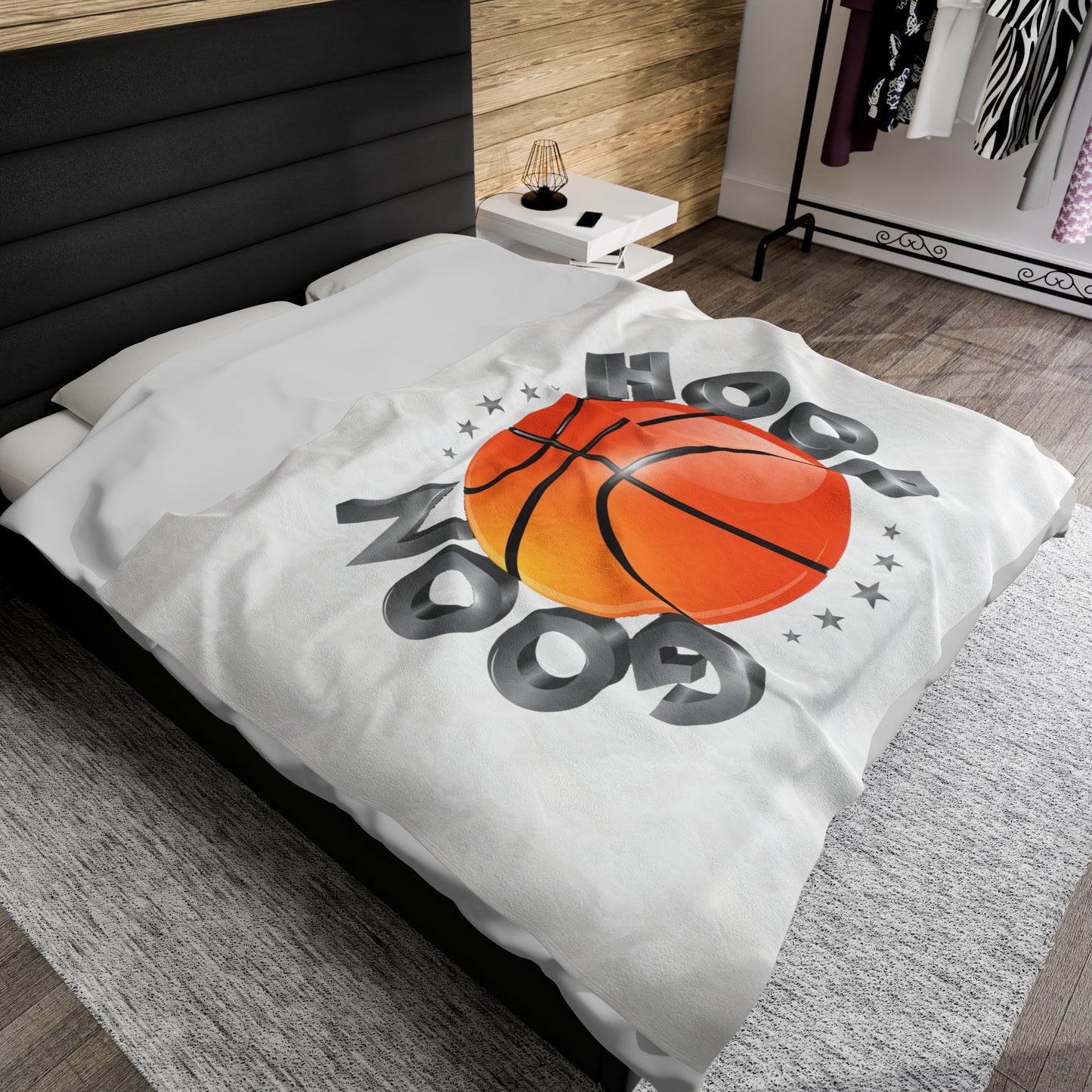 HoopGoon Velveteen Plush Blanket