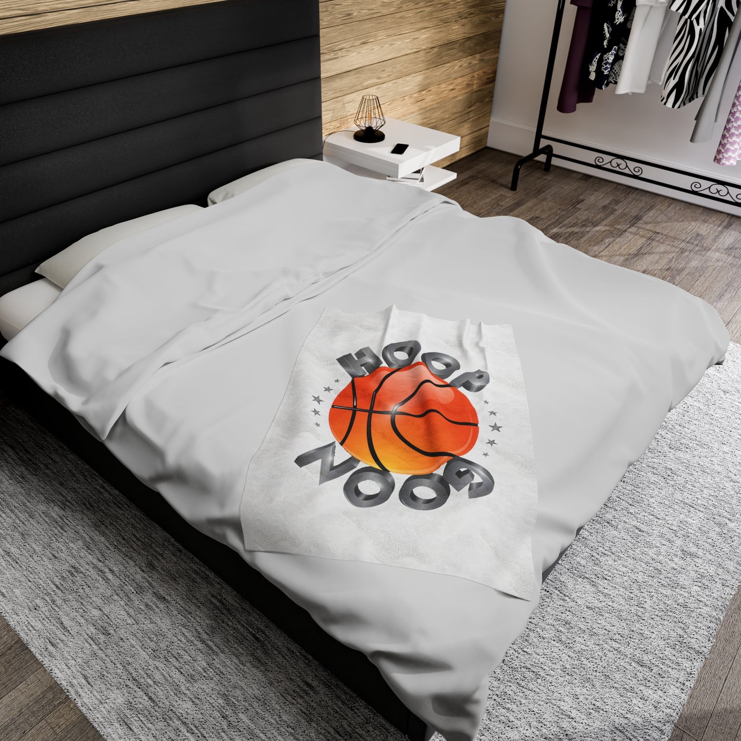 HoopGoon Velveteen Plush Blanket