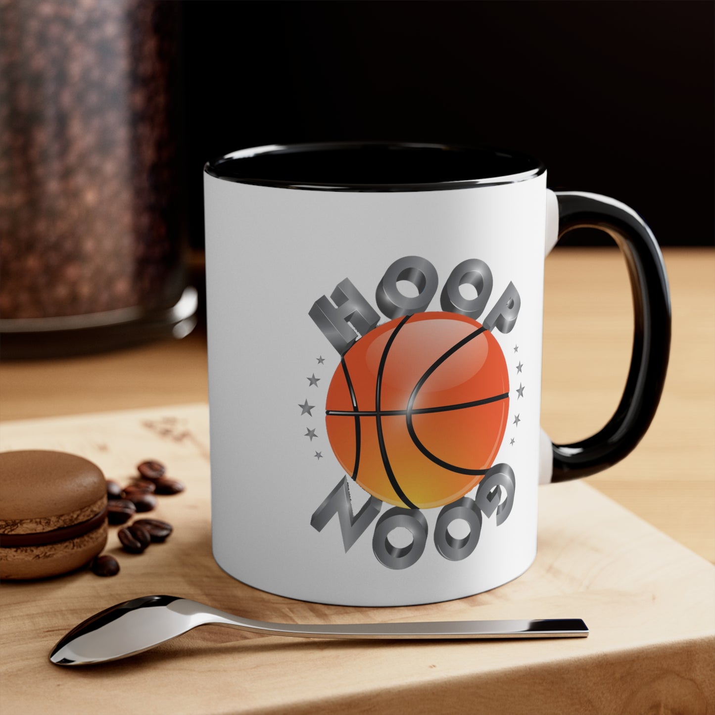 HoopGoon Accent Coffee Mug, 11oz